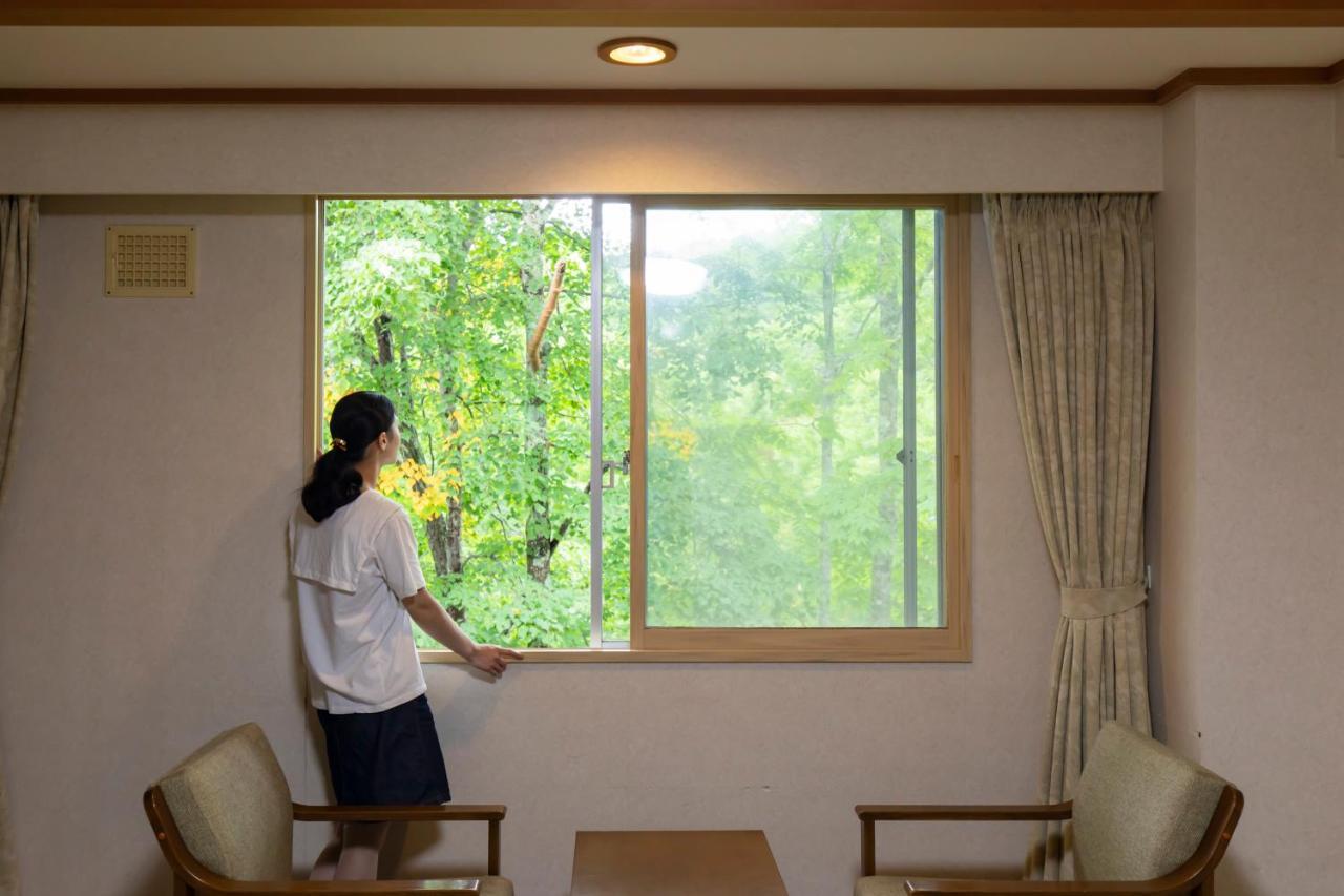Kyukamura Shikotsuko Chitose  Bagian luar foto